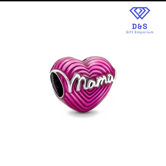 Mama Heart Charm