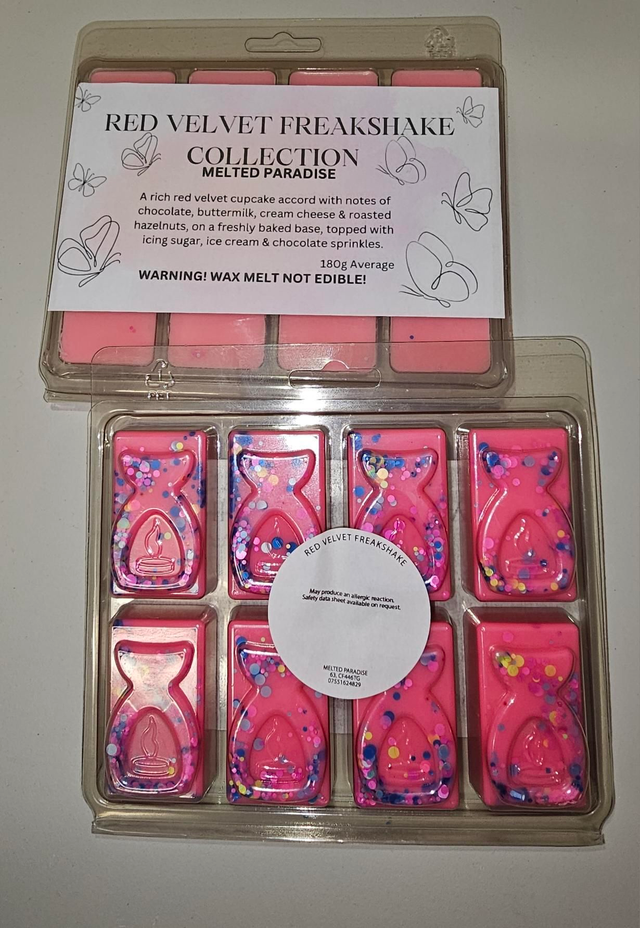 Red Velvet Freakshake Wax Melts