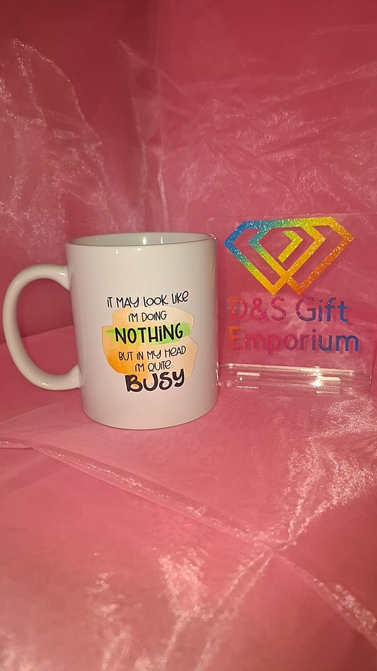 In My Head Im Busy Mug