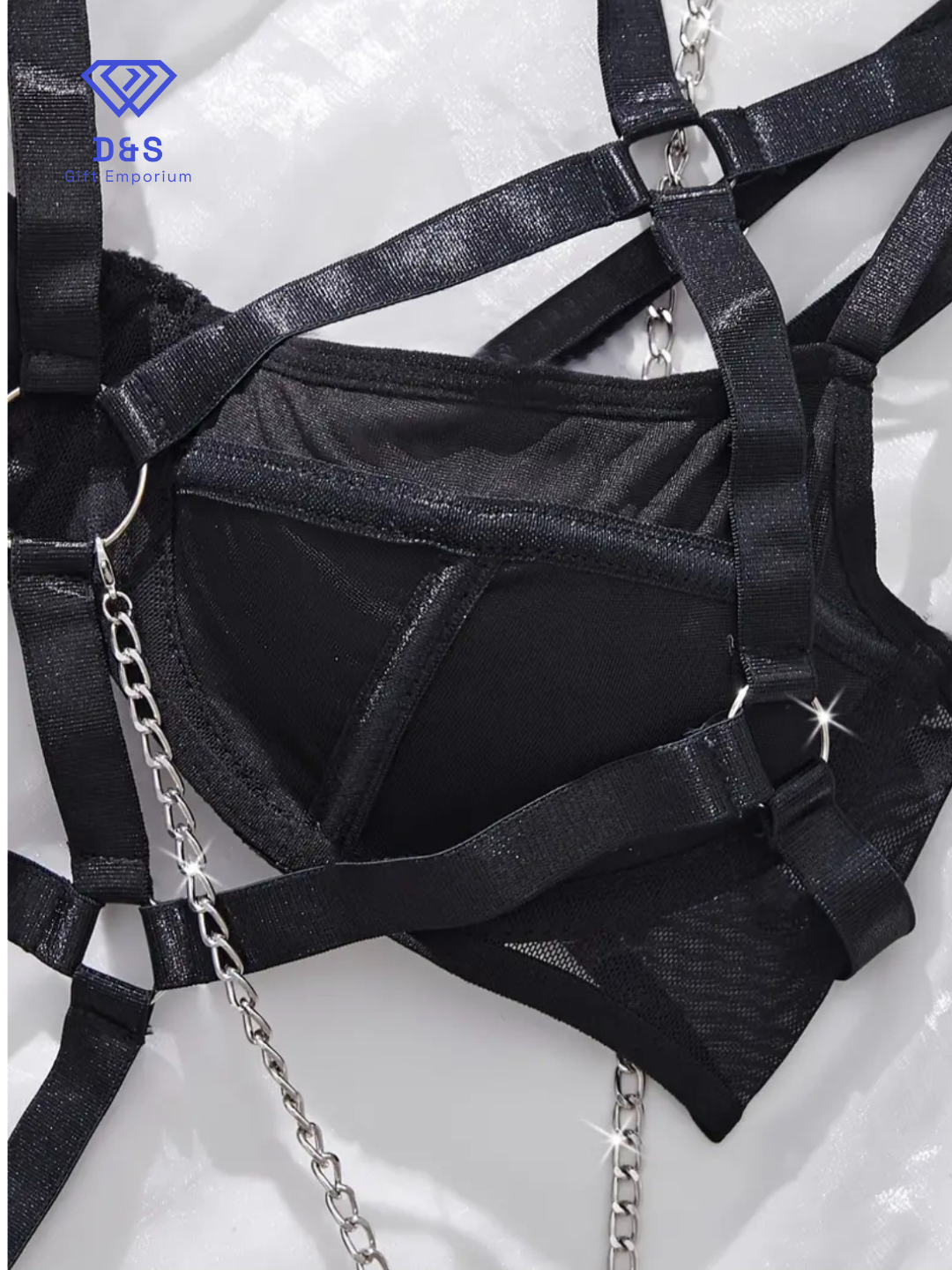 Ring Linked Lingerie Set