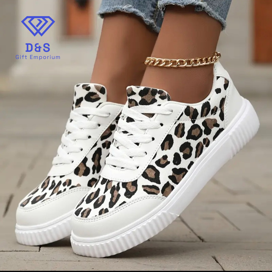 Leopard Print Trainers
