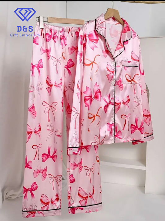 Bow Pyjama Set