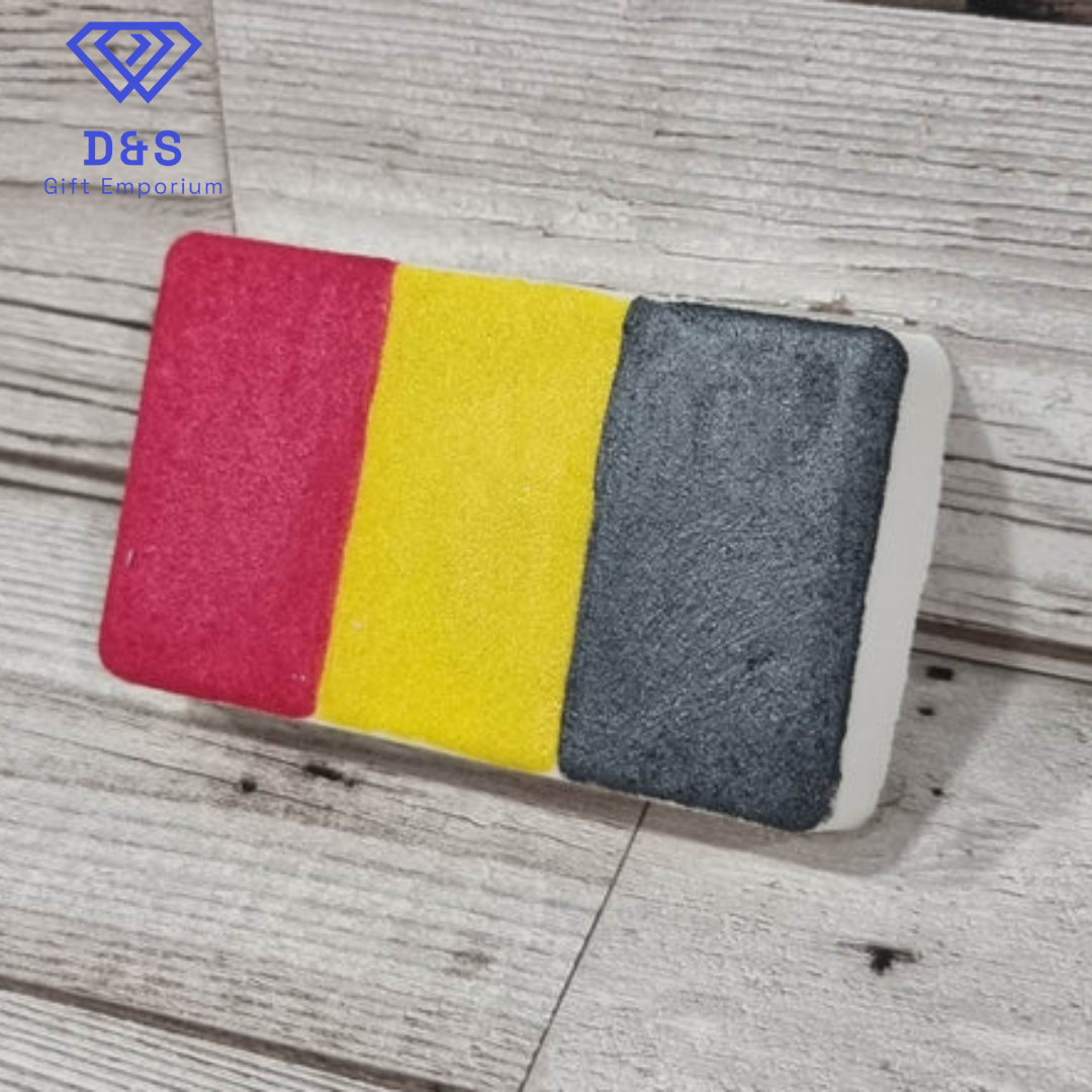 Belgium Flag Bath Bomb
