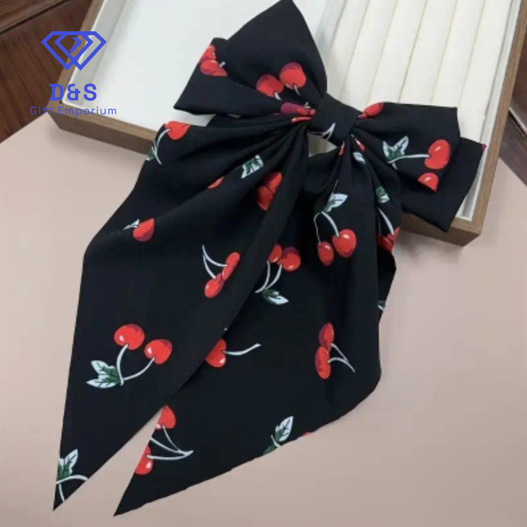 Bohemian Double Layer Bow Clip