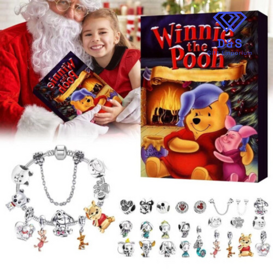 Winnie The Pooh DIY Charm Bracelet Advent Calender