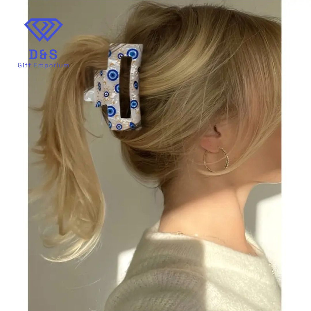 Whimsical Eye Claw Clip