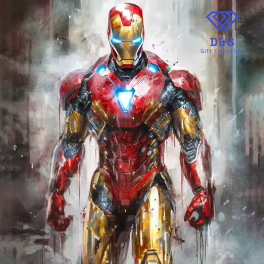 Iron Man Diamond Art