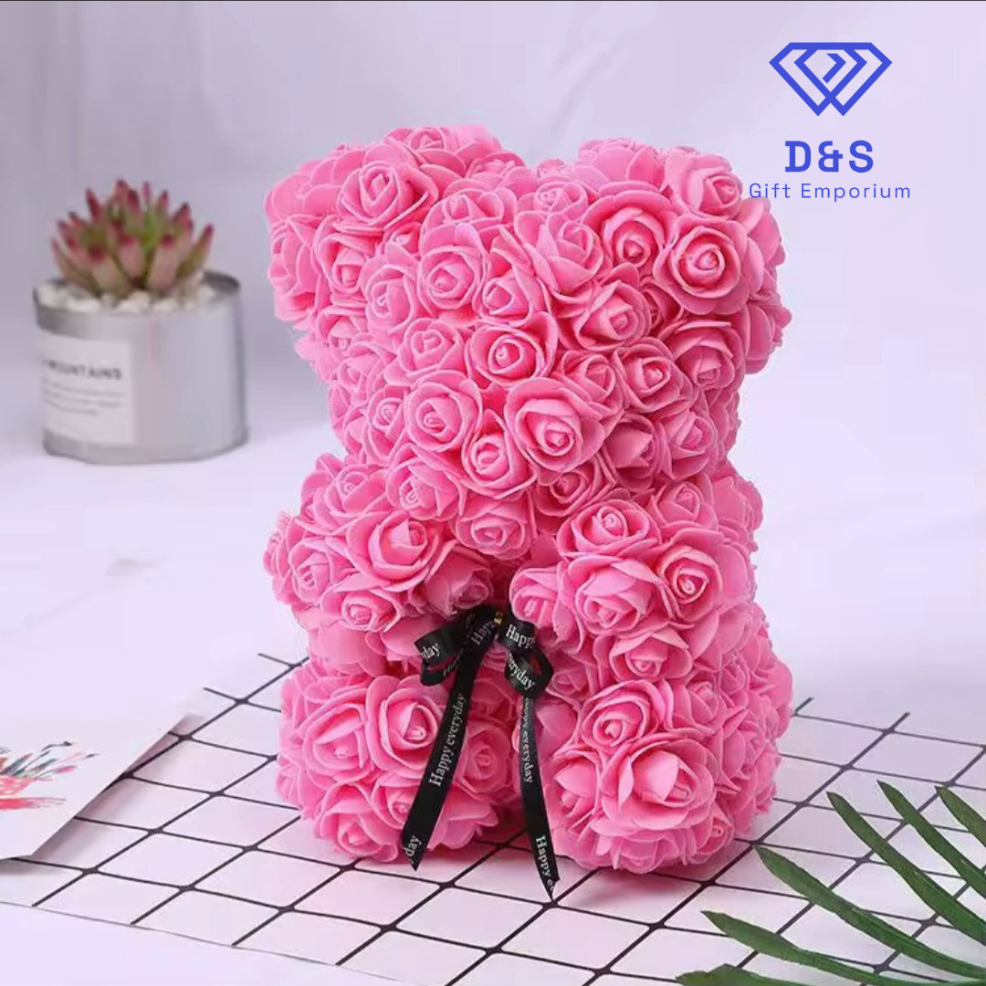 Rose Bear & Gift Box