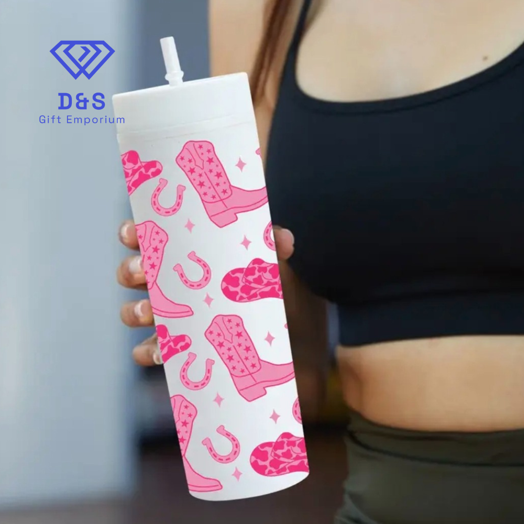 Cowboy 16oz Skinny Tumbler