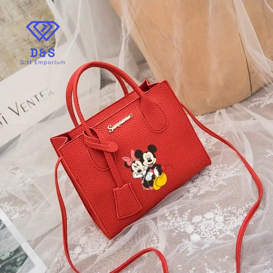 Mickey & Minnie Crossbody Handbag