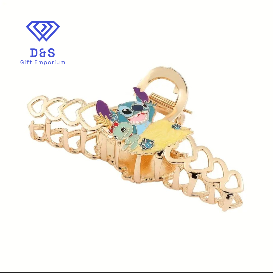 3pcs Stitch Claw Clips