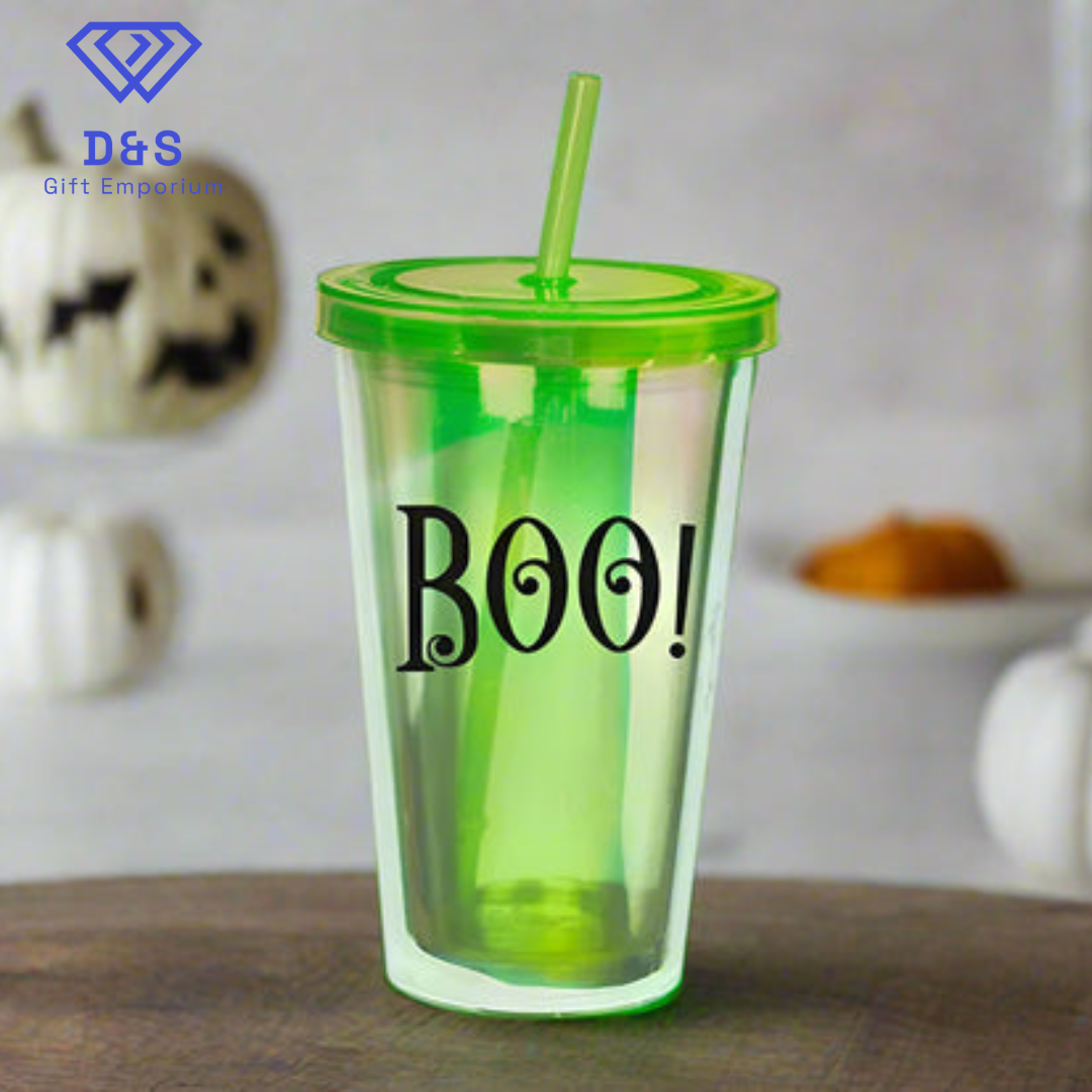 Halloween Holographic Tumbler