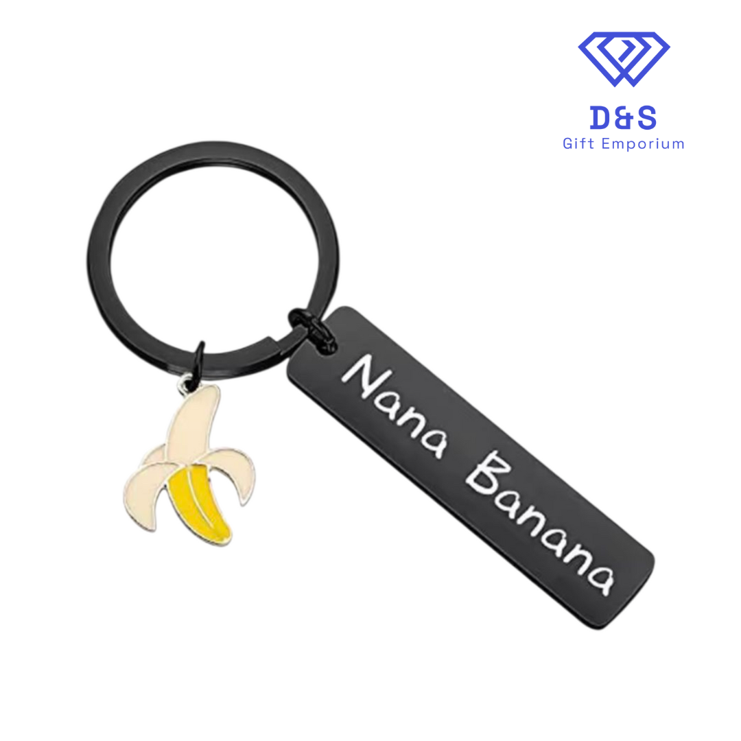 Nana Banana Keyring
