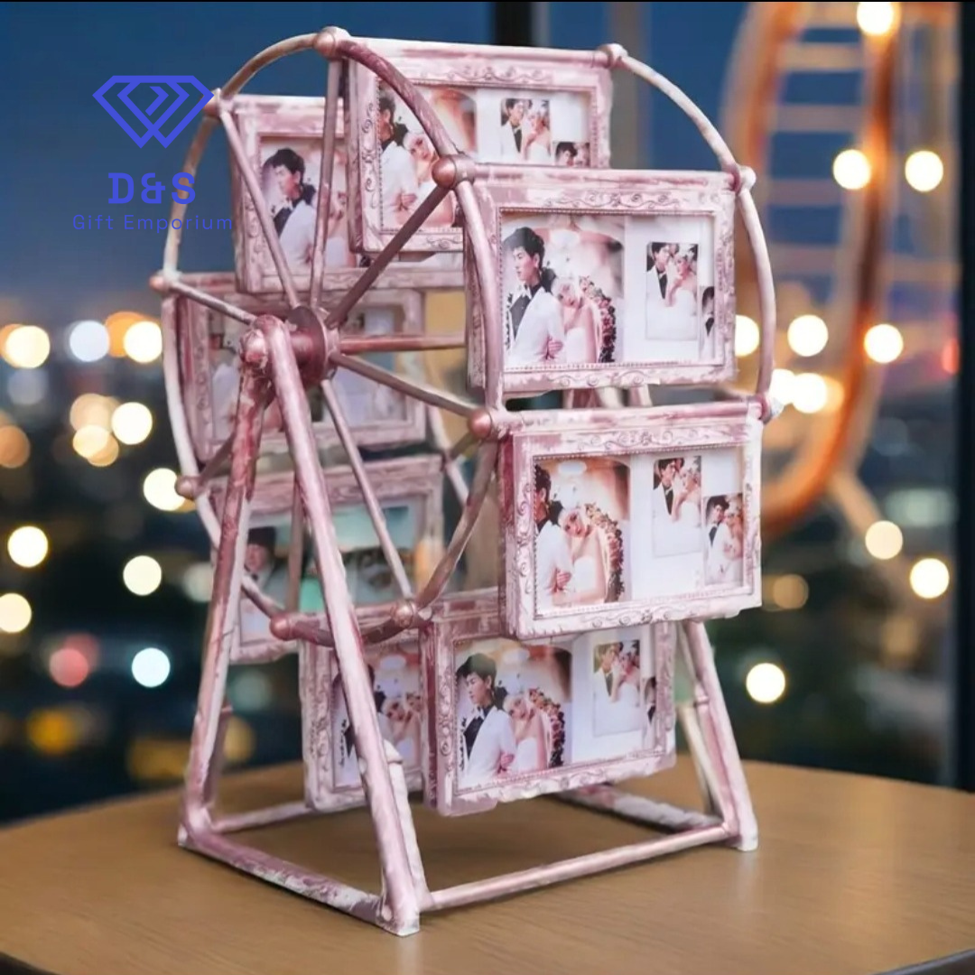 Vintage Rotating Ferris Wheel Photo Frame