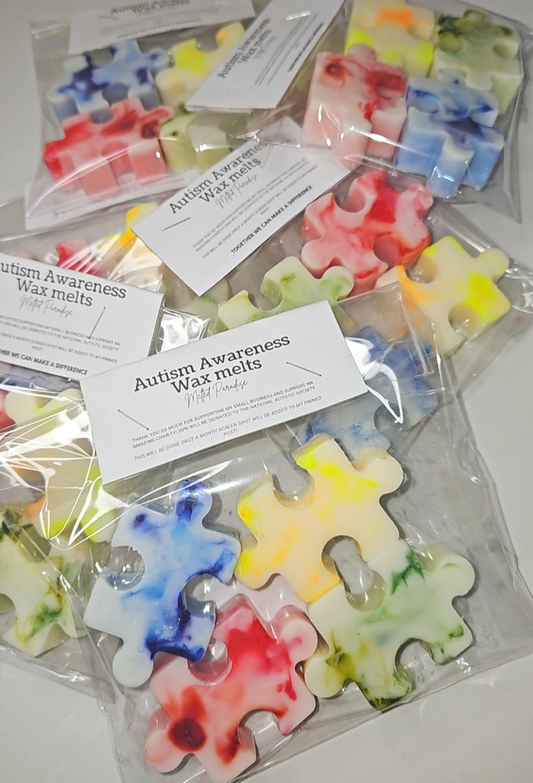 Autism Awareness Wax Melt