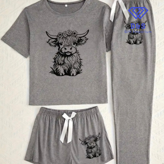 Highland Cow Pjs