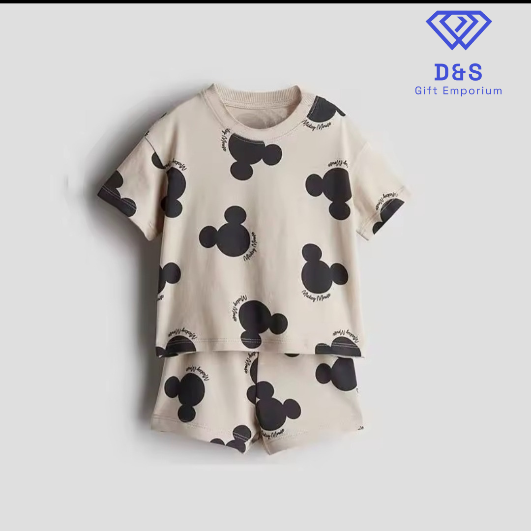 Mickey Shorts & Tshirt Set