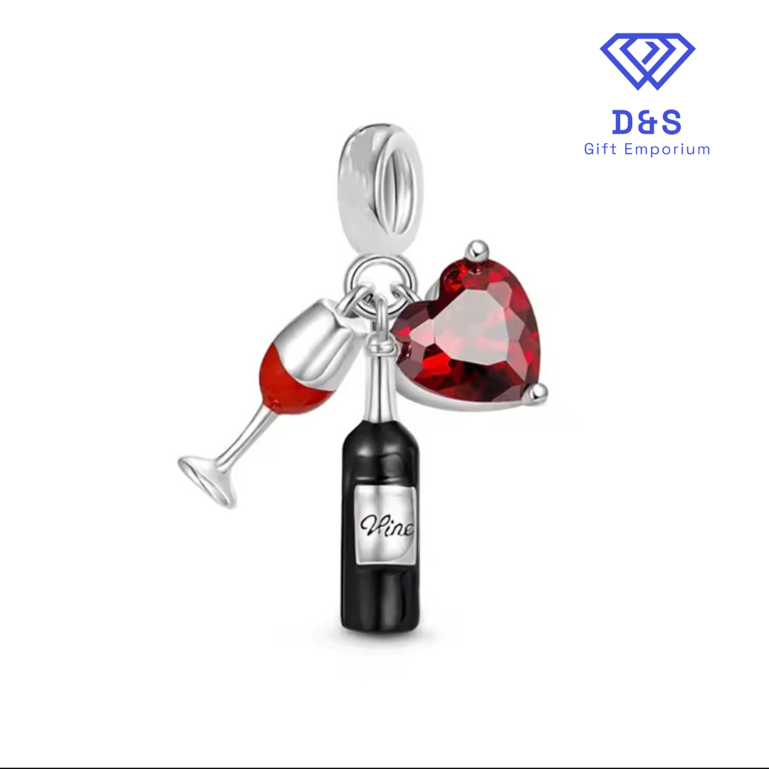 Wine Lover Charm