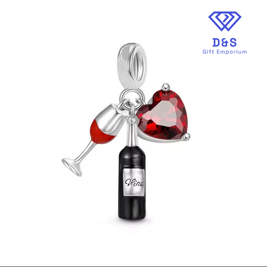 Wine Lover Charm