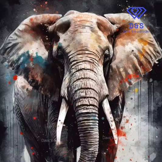 Elephant Diamond Art
