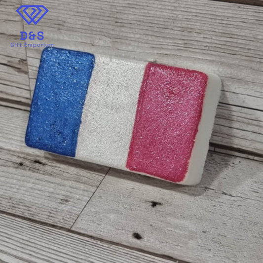 French Flag Bath Bomb