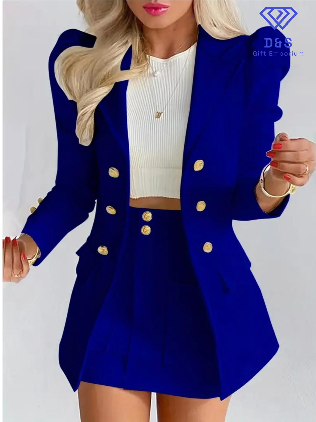 Blazer & Skirt Set