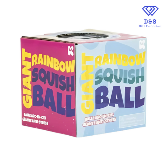 Giant Rainbow Squish Ball