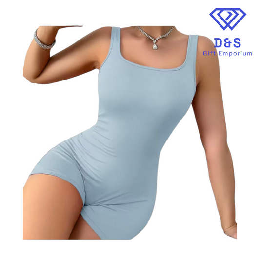 Backless Romper
