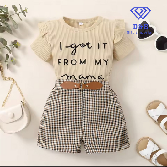 I Got It From My Mama 2pcs Set