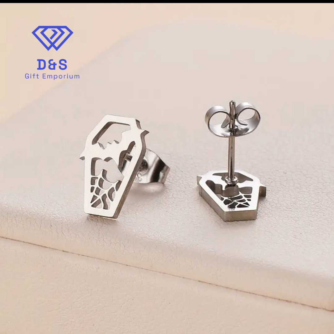 Coffin Earrings