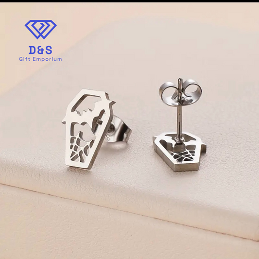 Coffin Earrings