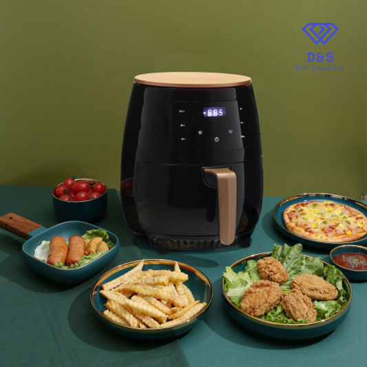 4.5L Black & Gold Digital Airfryer
