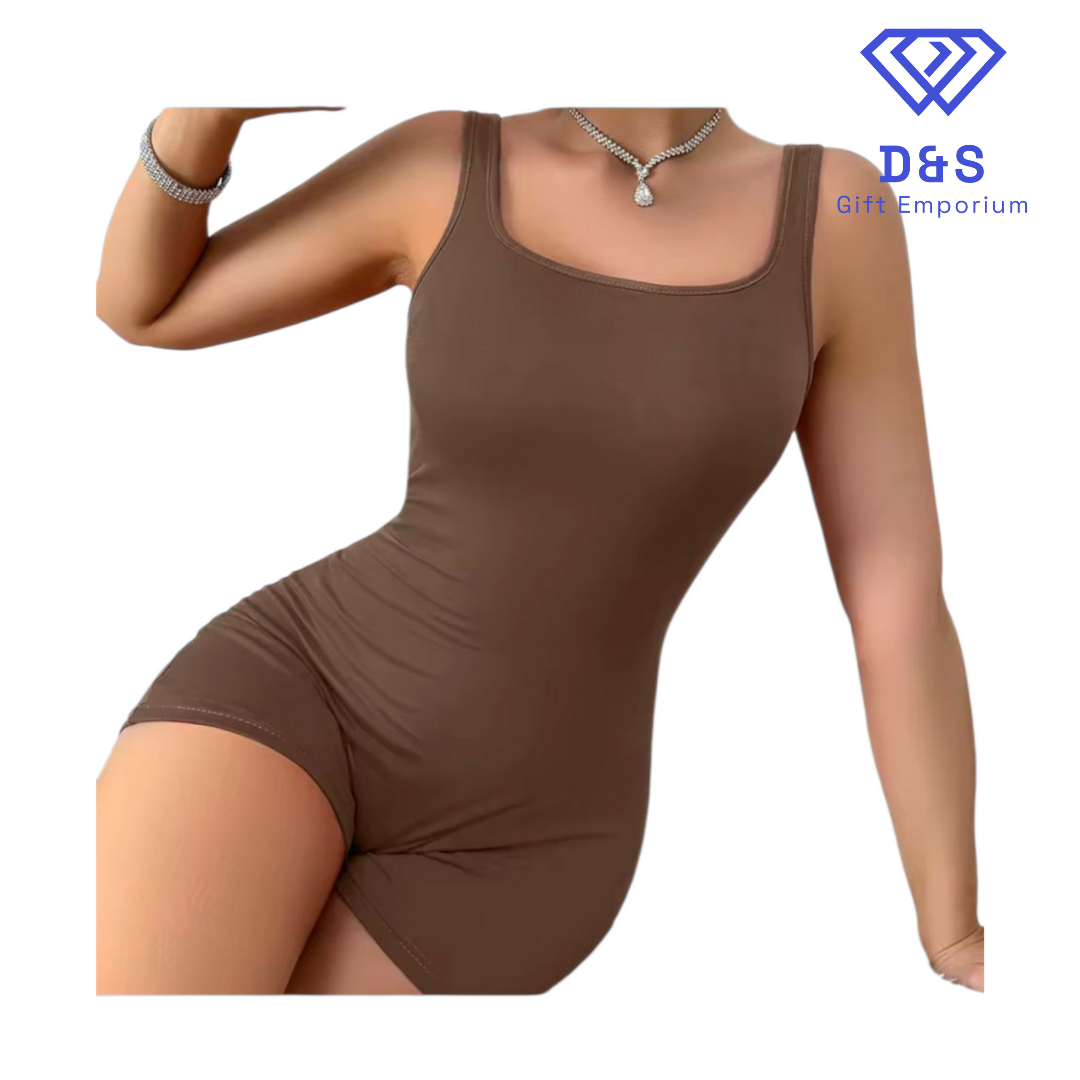 Backless Romper