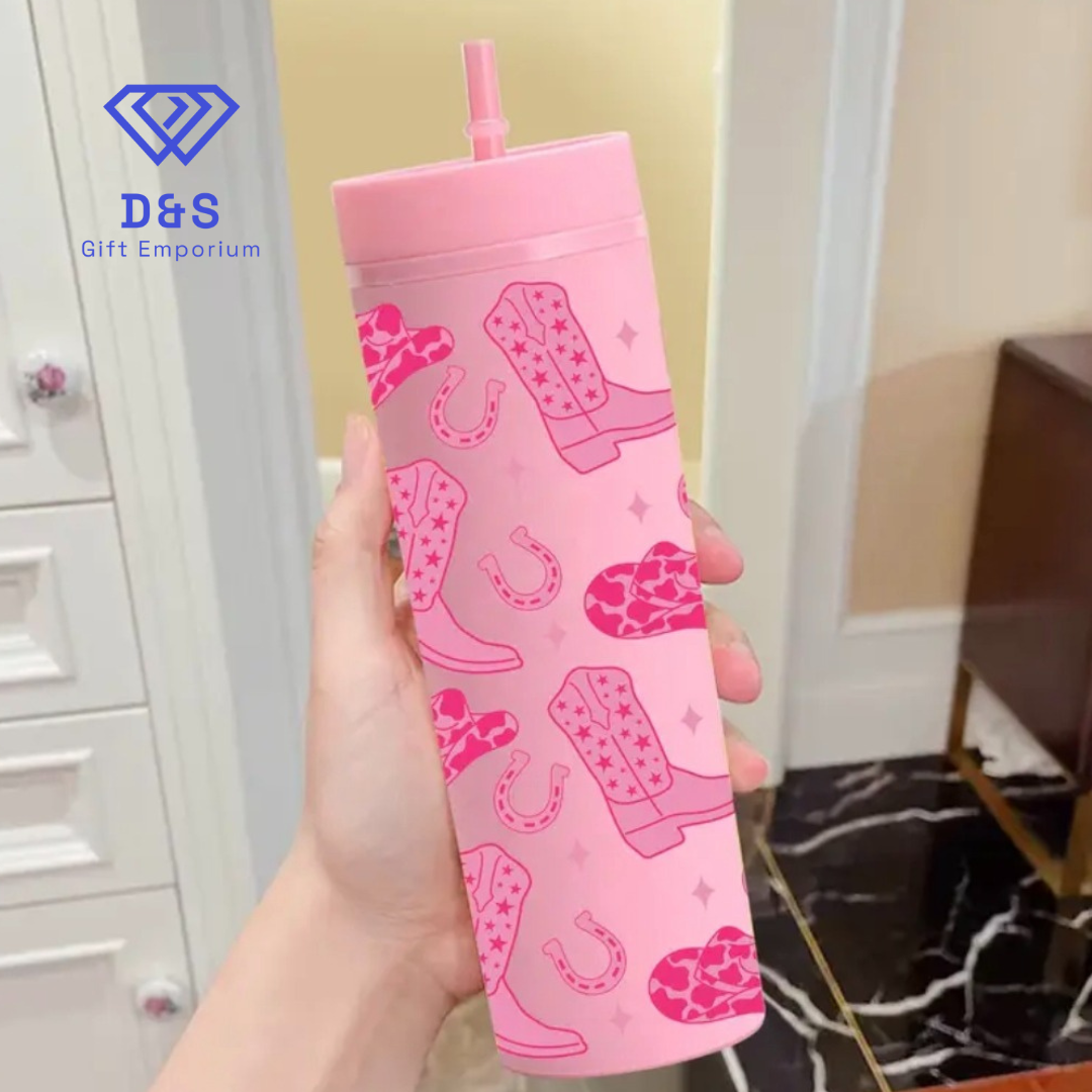 Cowboy 16oz Skinny Tumbler