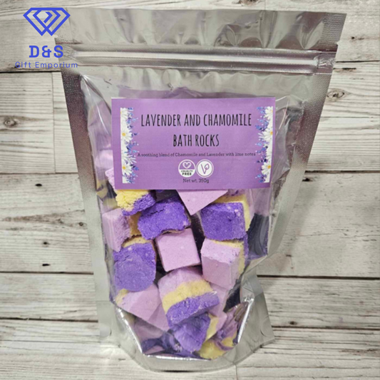 Lavender & Chamomile Bath Rocks