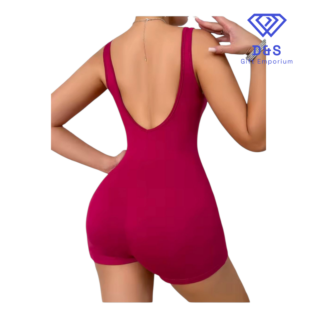 Backless Romper