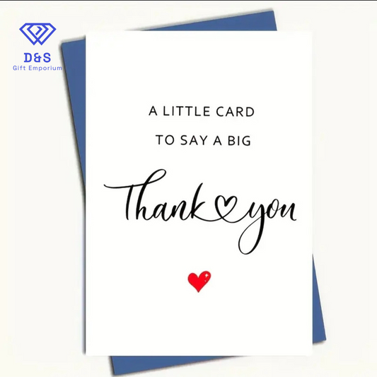 A Little Card To Say Thank You