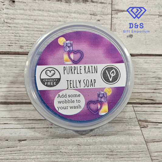 Purple Rain Jelly Soap