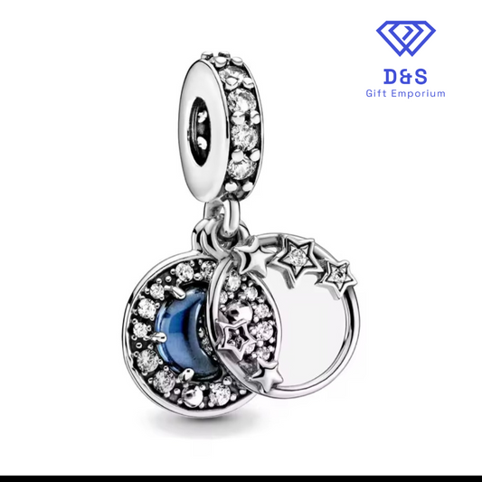 Moon & Stars Charm