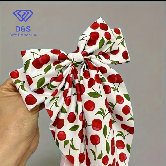 Bohemian Double Layer Bow Clip