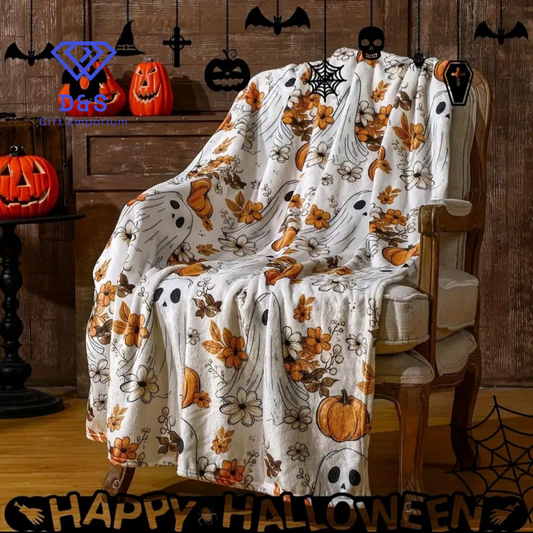 Pumpkin & Ghost Blanket