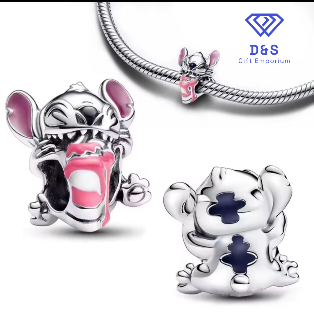 Stitch Birthday Cake Charm
