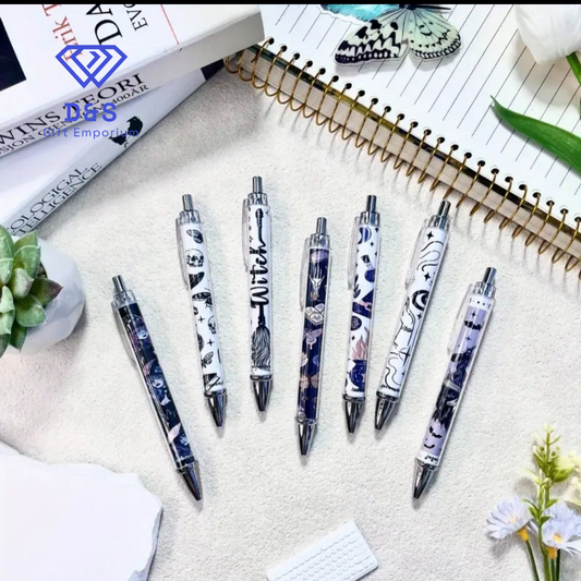 7x Witchy Pens