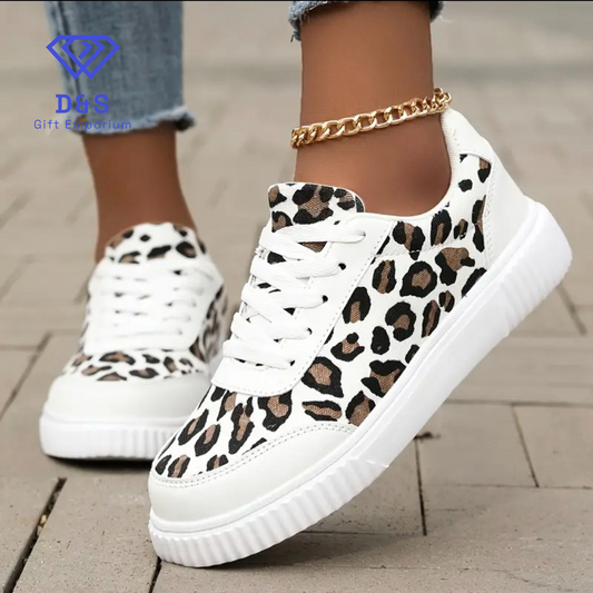 Leopard Print Trainers