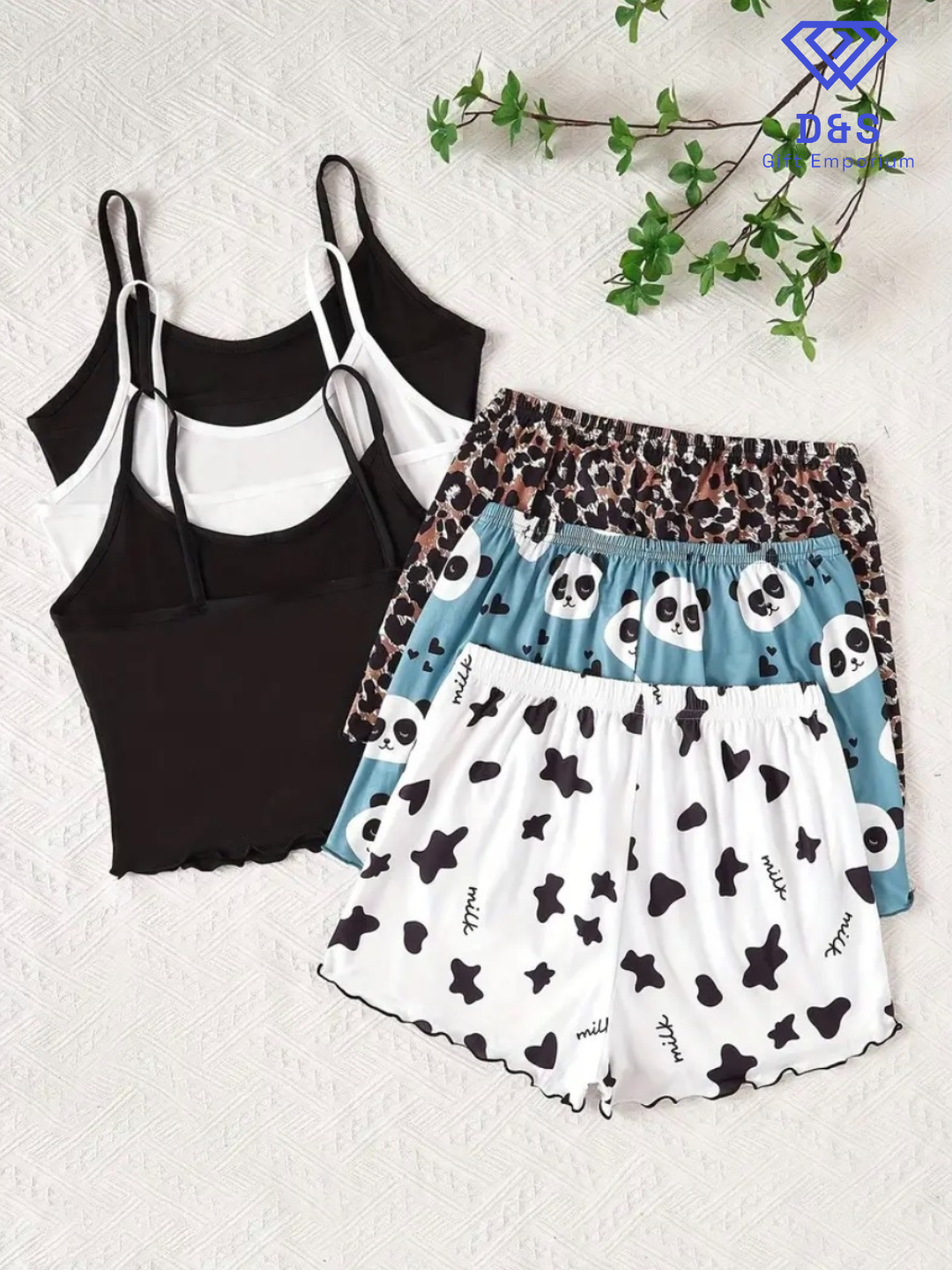 3 Pack Ladies Pyjamas