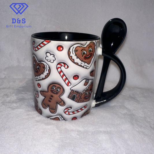 Gingerbread Mug & Spoon