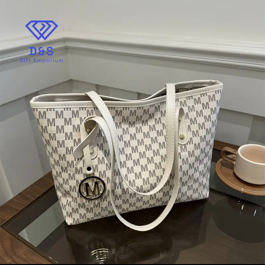 Geometric Print Handbag