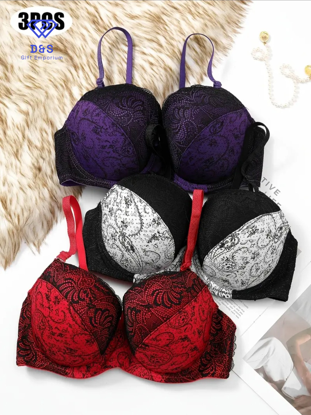 3 Pack Bras