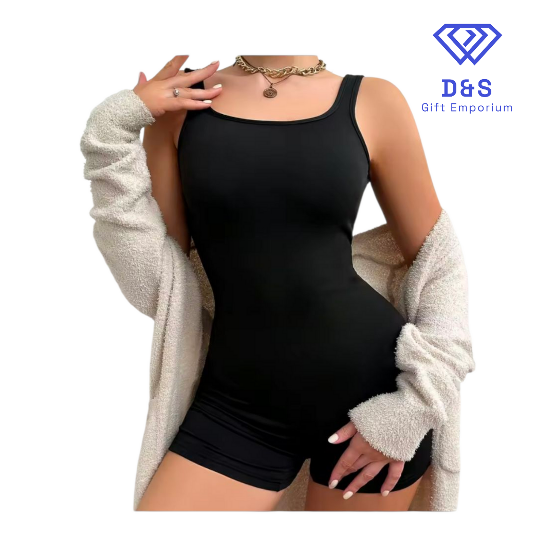 Backless Romper