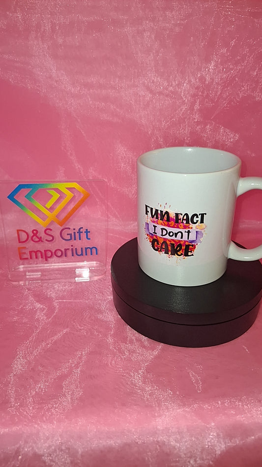 Fun Fact, I Don't Care Mug